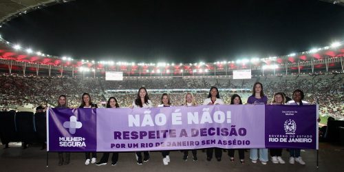 Imagem referente a Campanha no Rio traz mais segurança para mulheres nos estádios