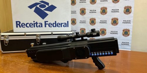 Imagem referente a Homem é preso no Rio por importação ilegal de fuzil antidrones