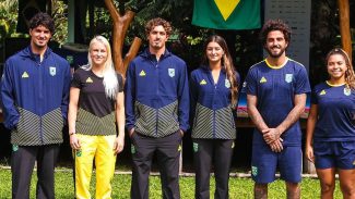Com maior equipe de surfe, brasileiros aguardam disputa no Taiti