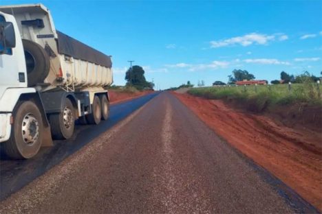 Imagem referente a Pavimentação de balneário de Altônia chega a 50%; Estado faz outras obras no Noroeste