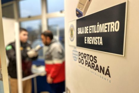 Imagem referente a Portos do Paraná torna mais rígida margem de segurança em testes de bafômetro