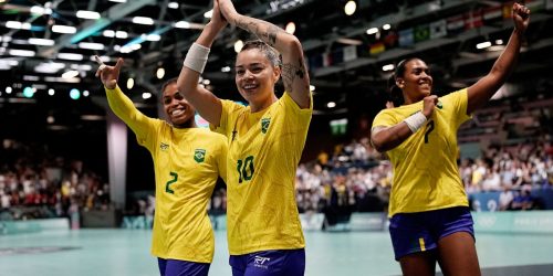 Imagem referente a Handebol: Brasil estreia em Paris com vitória impecável contra Espanha