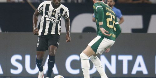 Imagem referente a Botafogo recebe Palmeiras no primeiro jogo das oitavas da Libertadores