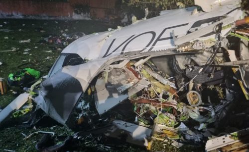 Imagem referente a Novas imagens mostram destruição do avião da VoePass após acidente que matou 62