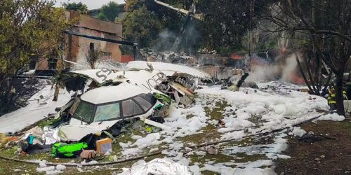 Imagem referente a Destroços de avião já estão na sede da Voepass, em Ribeirão Preto