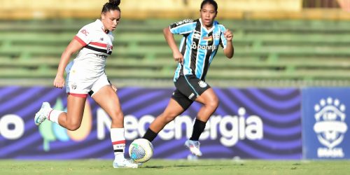 Imagem referente a São Paulo empata com Grêmio e chega à semi do Brasileiro Feminino