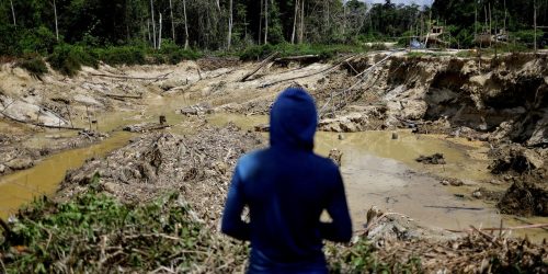 Imagem referente a Operação da PF combate garimpo ilegal na Terra Indígena Yanomami