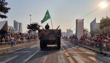 Imagem referente a Tudo pronto para o Desfile de 7 de Setembro em Cascavel