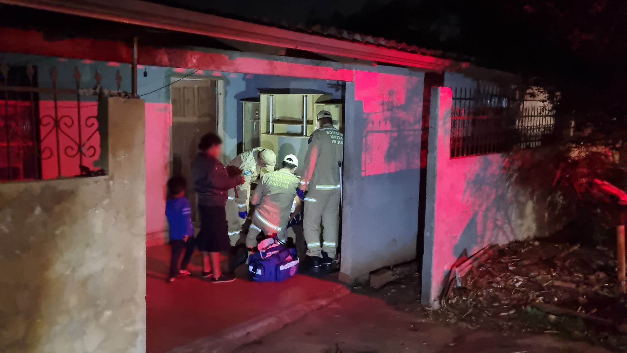 Imagem referente a Siate atende pessoa ferida no bairro Interlagos