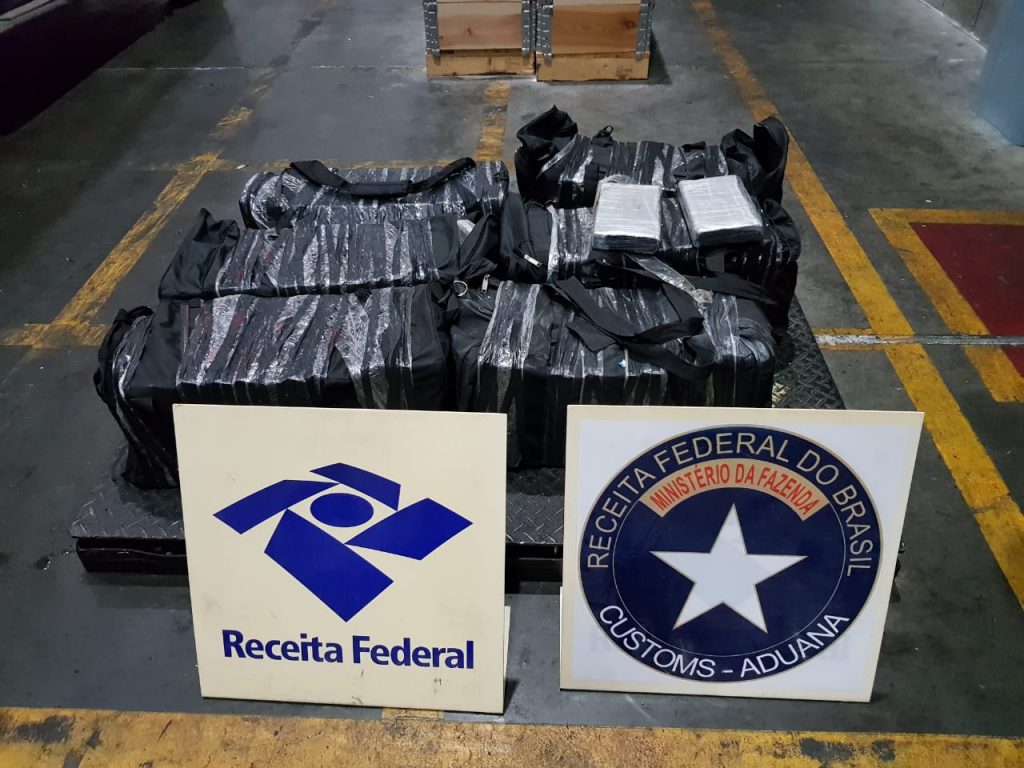 Receita Federal realiza novas apreensões de cocaína no Porto de Paranaguá