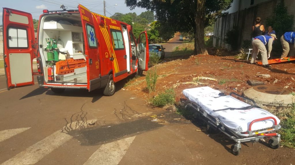 Menino de 15 anos é socorrido após se ferir em Colégio no Interlagos