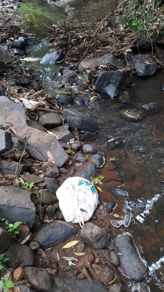 Descarte de lixo em Rio na área rural preocupa internautas