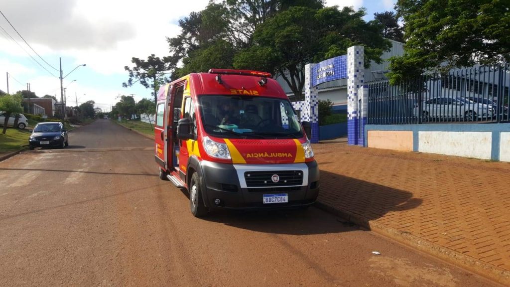 Criança de 5 anos se fere em escola e Siate é acionado