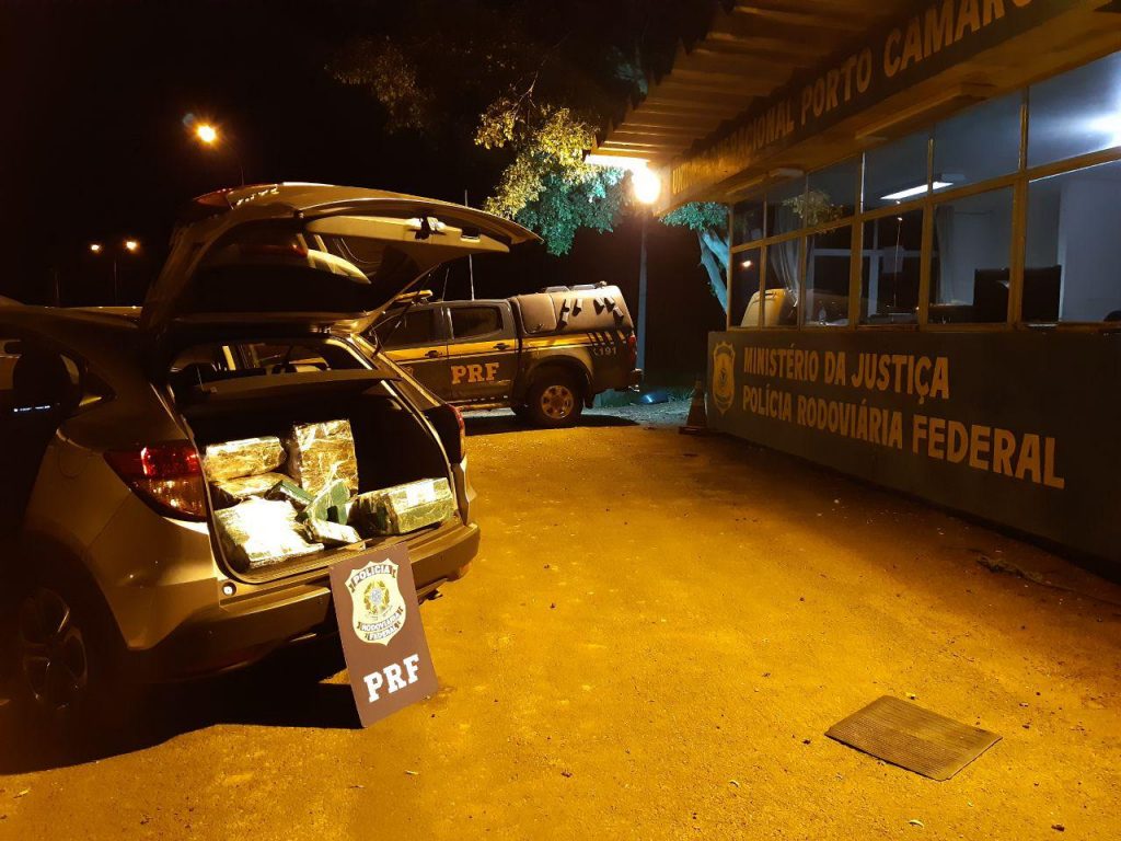 PRF apreende 165 quilos de maconha em três ocorrências
