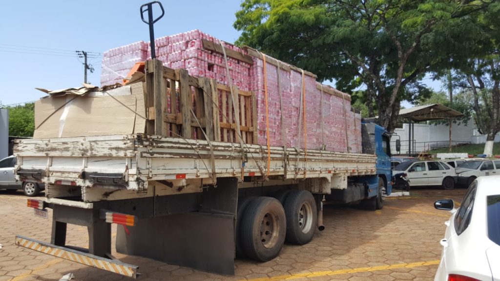 Polícia Civil realiza apuração sobre carga de refrigerante