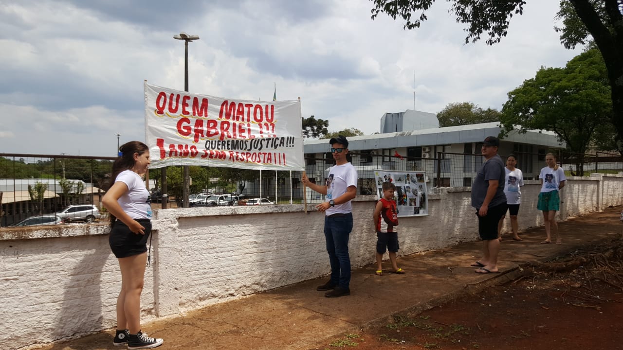Família cobra respostas da Polícia com relação à morte de Gabriel Batista de Souza