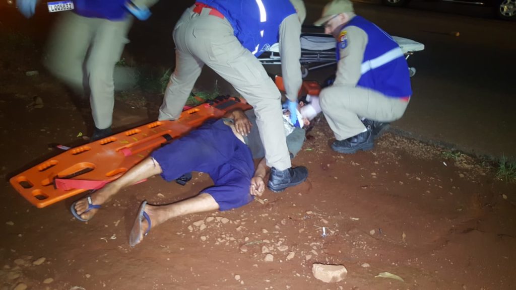 Homem é agredido e sofre lesões na cabeça na Avenida Piquiri; Siate foi mobilizado
