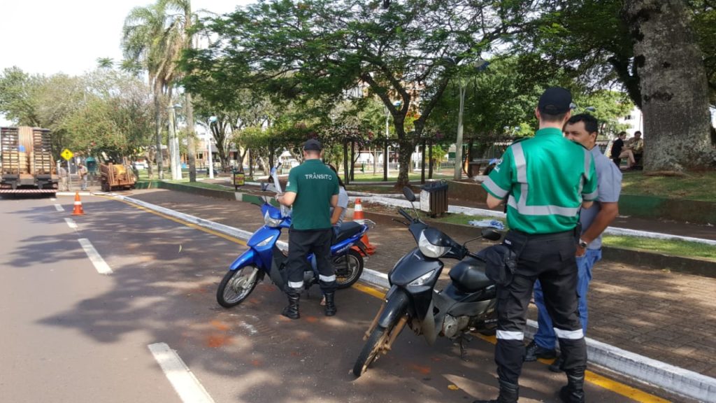 Cettrans realiza operação na Rua São Paulo