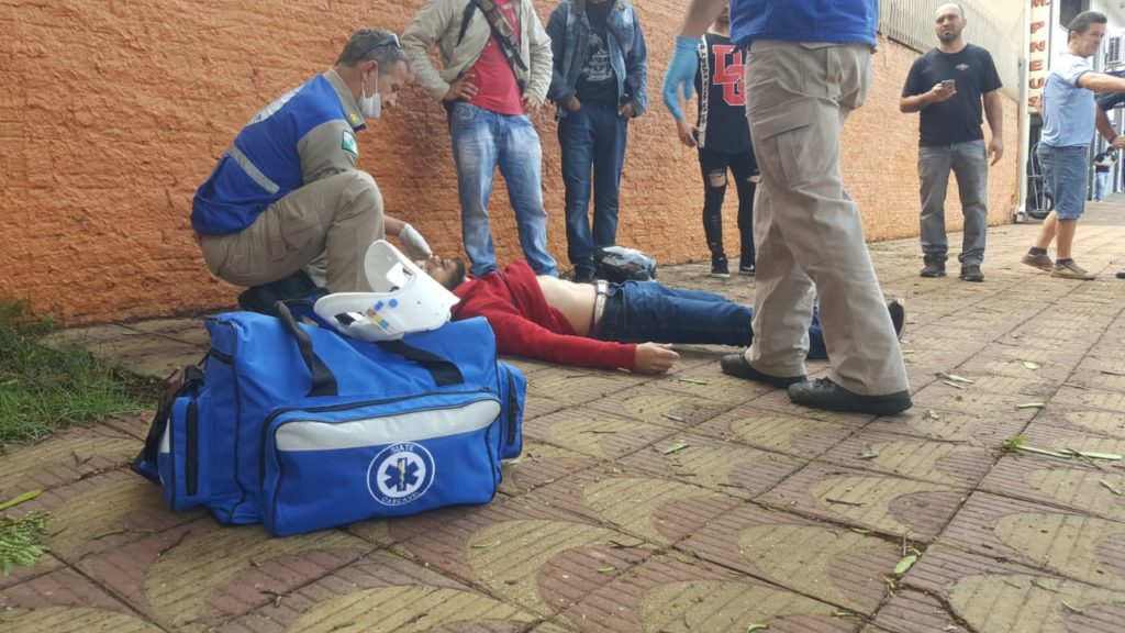 Acidente é registrado no São Cristóvão