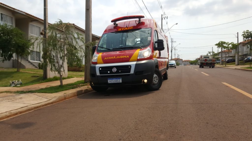 Siate é acionado para atender mulher ferida no Riviera