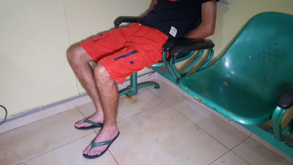 Alto Alegre: filho agride a própria mãe com soco no rosto e acaba detido