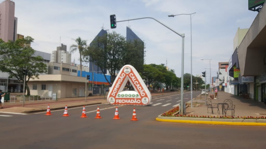 Acontece hoje mais uma edição do Domingão Calçadão