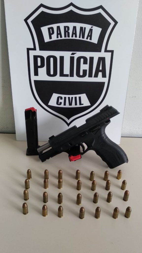 GDE e DH apreendem arma no Cataratas