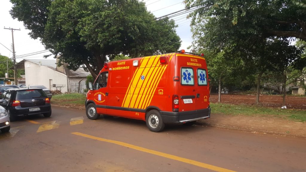 Motociclista se fere em acidente, no Bairro Neva