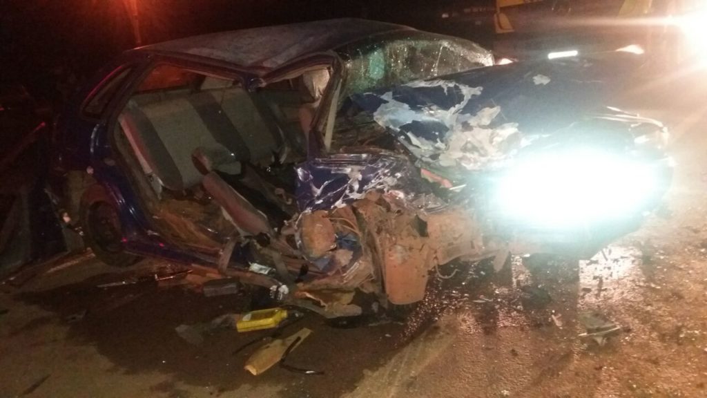 Grave acidente deixa cinco feridos na BR-277, em Guarapuava