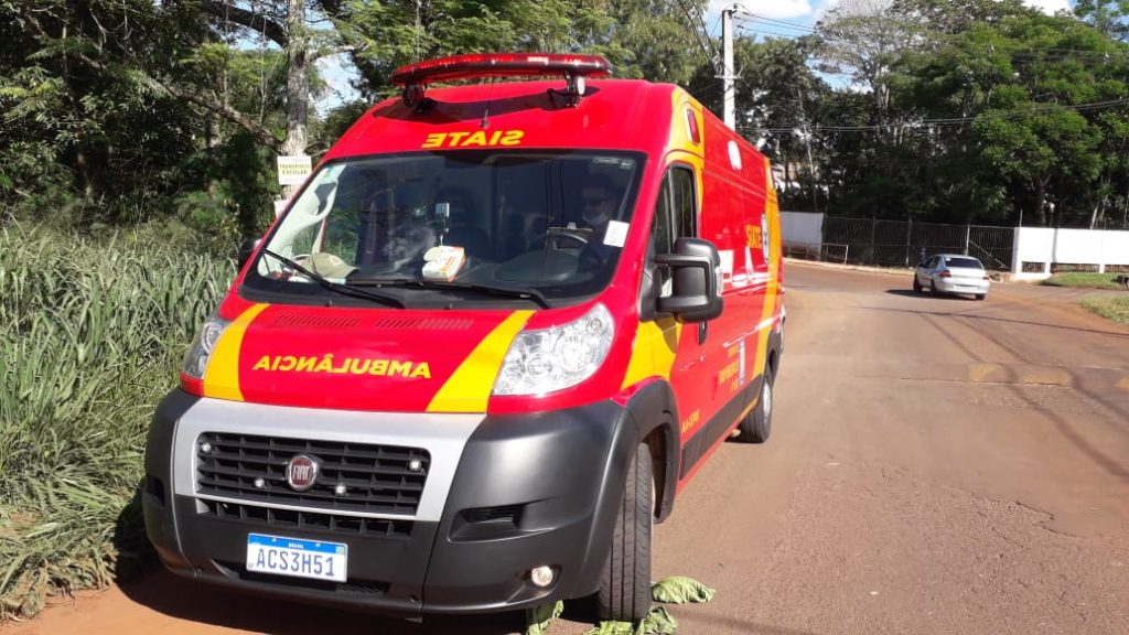 Ciclista fica ferida após sofrer queda no Bairro Brasmadeira