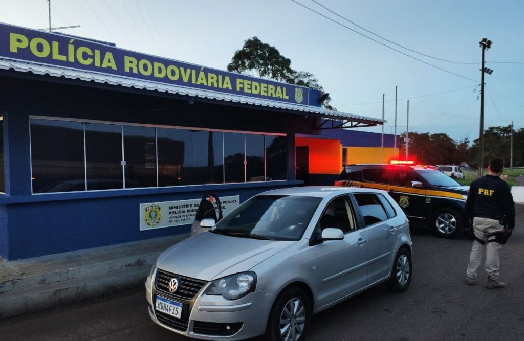 PRF apreende 20kg de maconha na BR-163, em Lindoeste