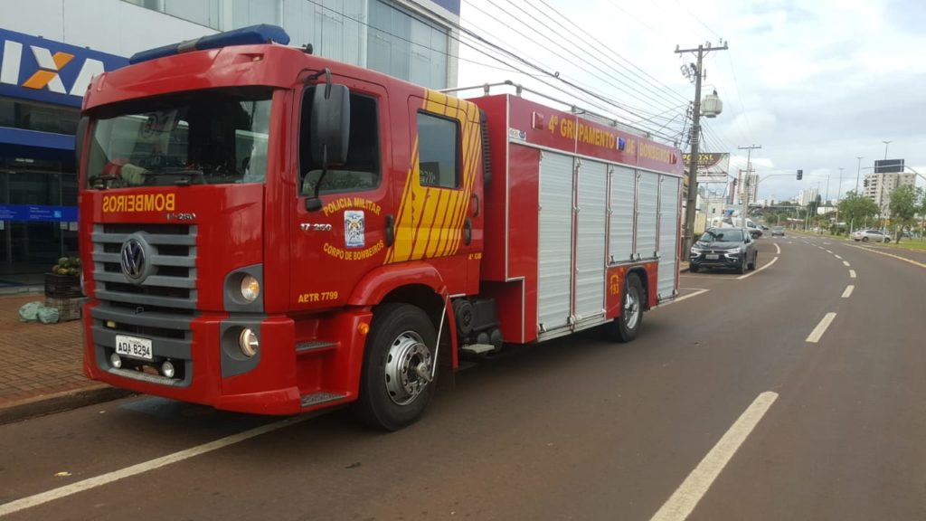 Bombeiros são acionados em agência da Caixa, no Alto Alegre