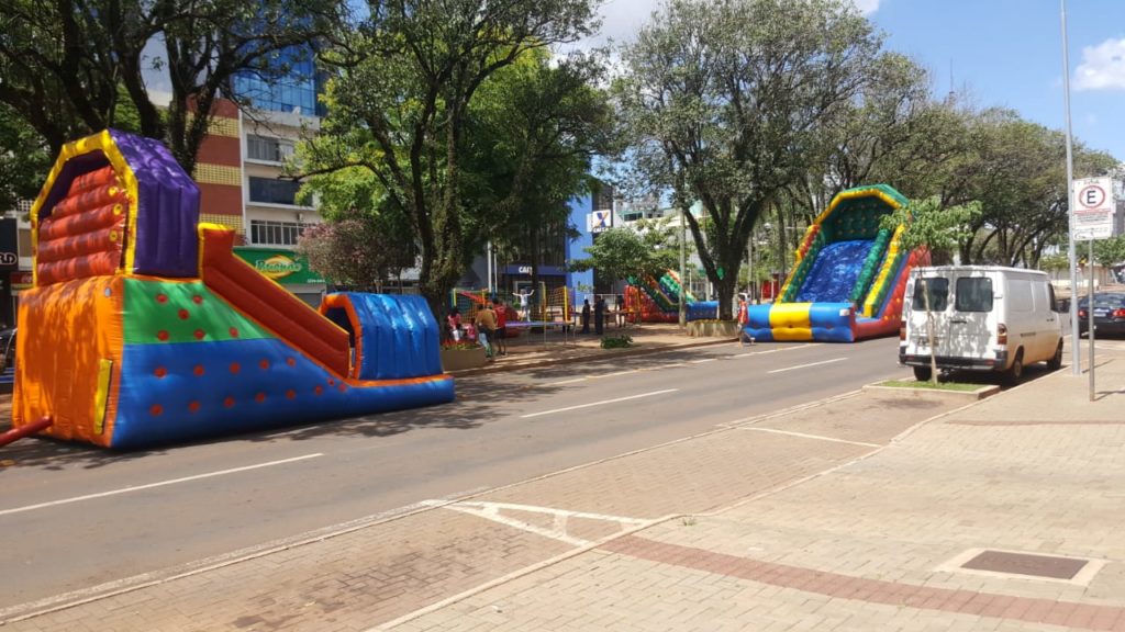 Calçadão-Fechadão é opção de lazer para este domingo