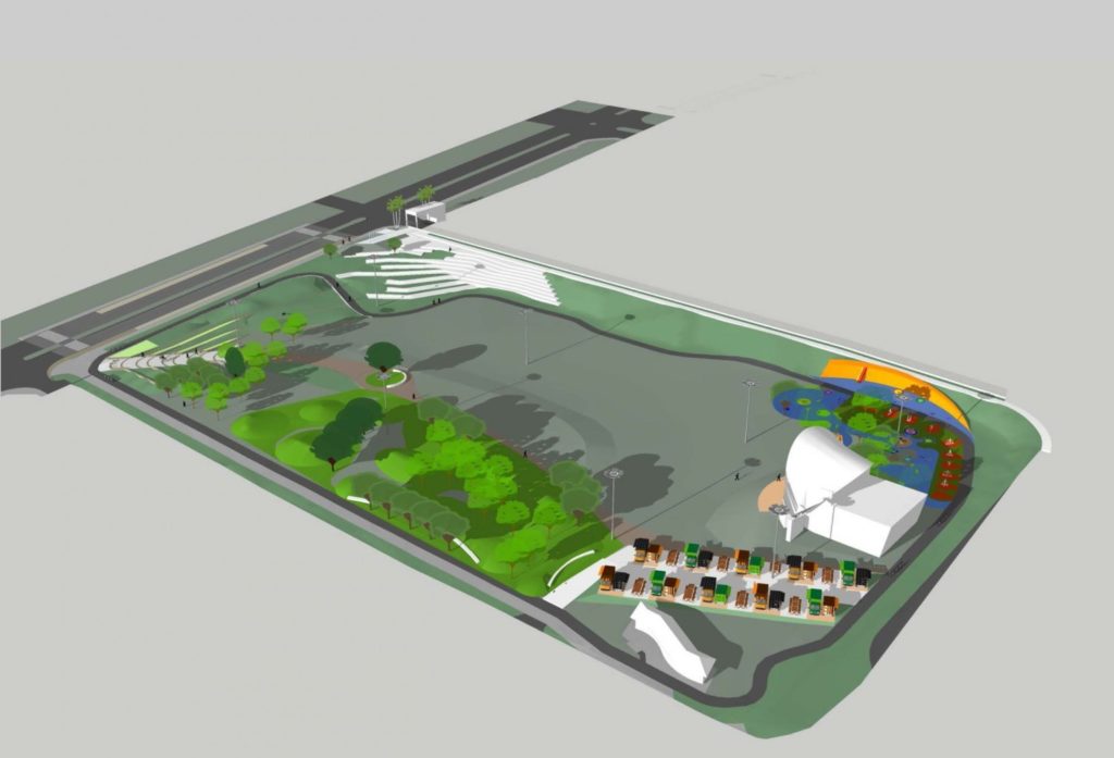 ‘Praia de Foz do Iguaçu’, Gramadão de Itaipu será um grande parque de lazer e atrativo turístico de Foz