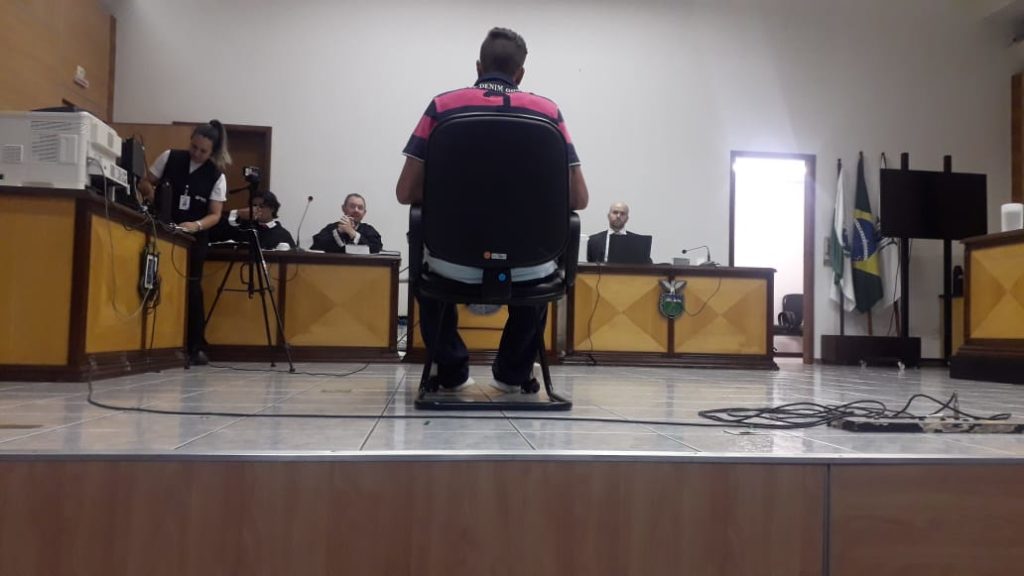 Homem é julgado por crime registrado em 2017
