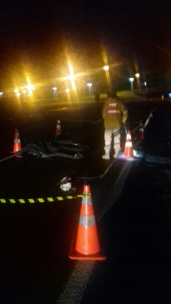 Homem morre atropelado em Ponta Grossa