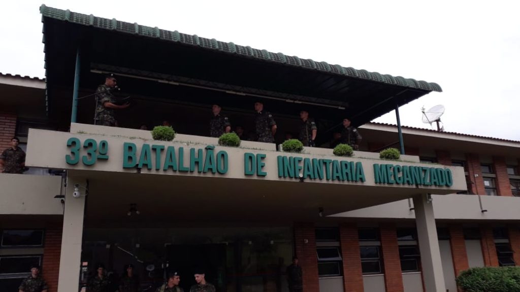 Subtenente Luciano Aparecido Marinho assume função de Adjunto de Comando do 33º BI Mec