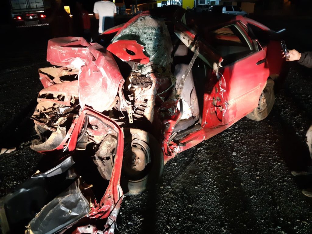 PRF atende acidente com vítima fatal, em Candói
