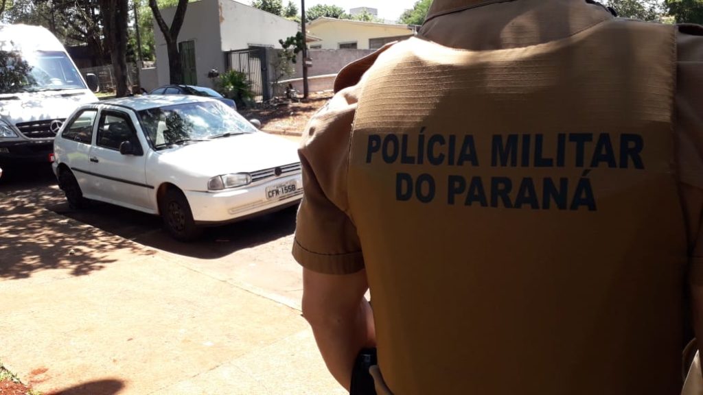 Gol com registro de furto é localizado no Bairro Coqueiral