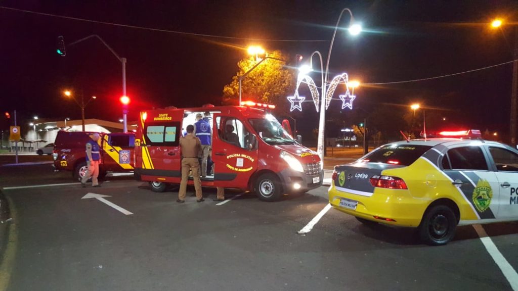 Homem é ferido por arma branca, Centro de Cascavel