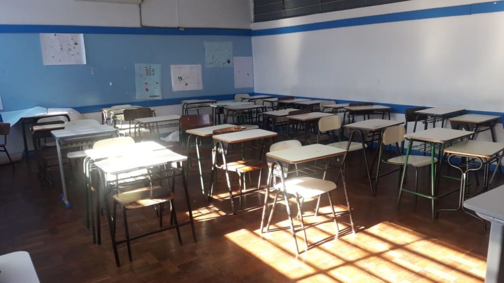 Mobilização: Aulas estão afetadas na rede estadual