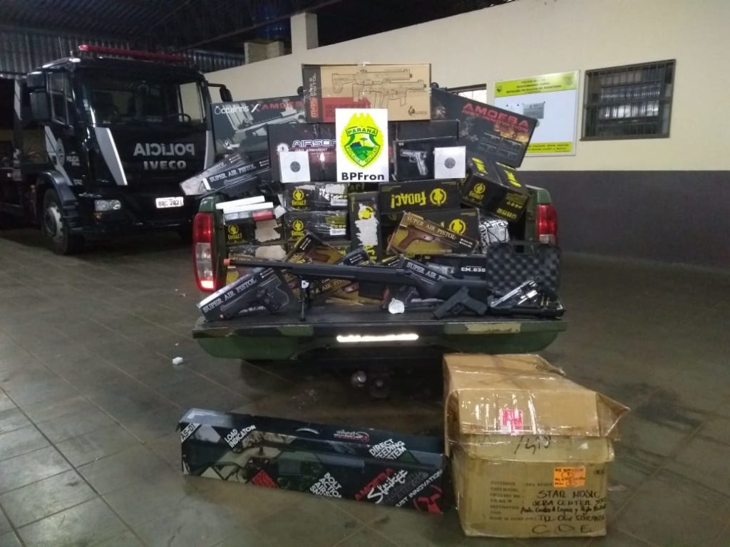 Oliveira Castro: BPFron realiza apreensão de contrabando
