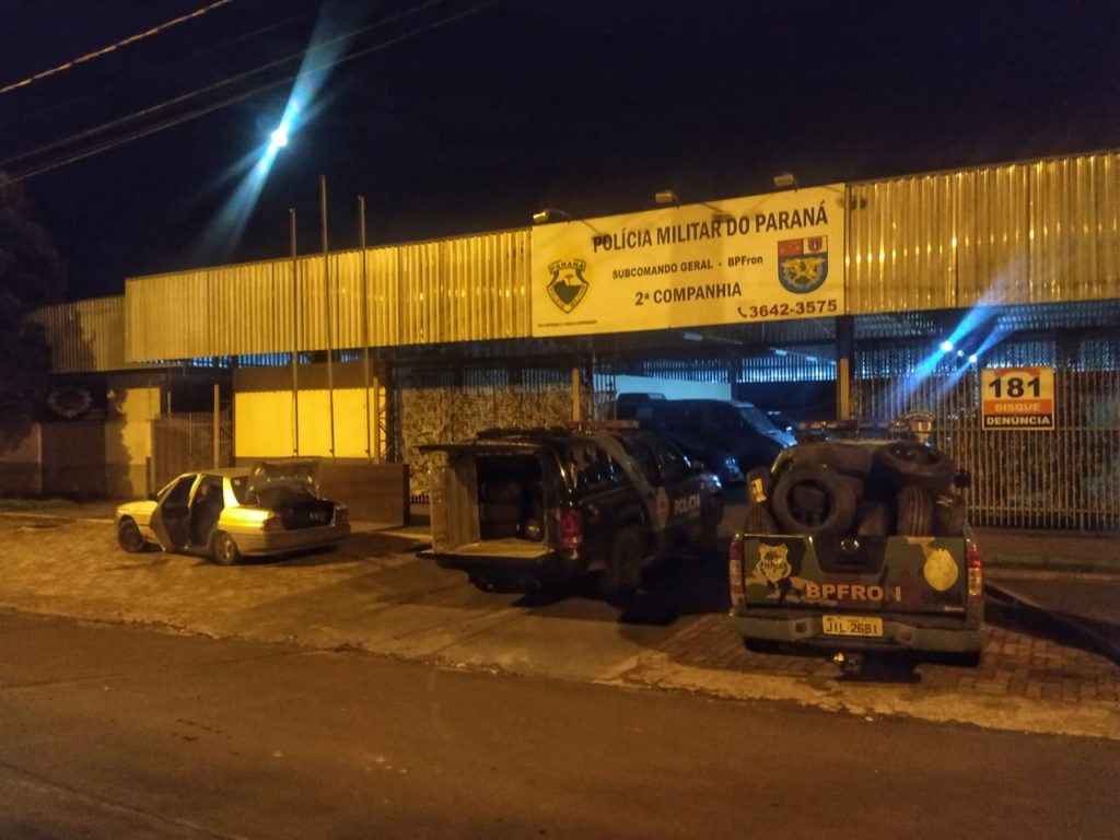 BPFron apreende 150 pneus de origem estrangeira