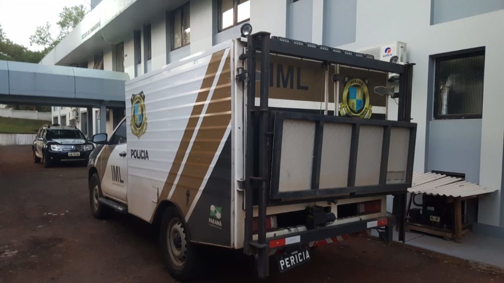 Corpo de vítima de acidente de trânsito em Quedas do Iguaçu chega ao IML de Cascavel