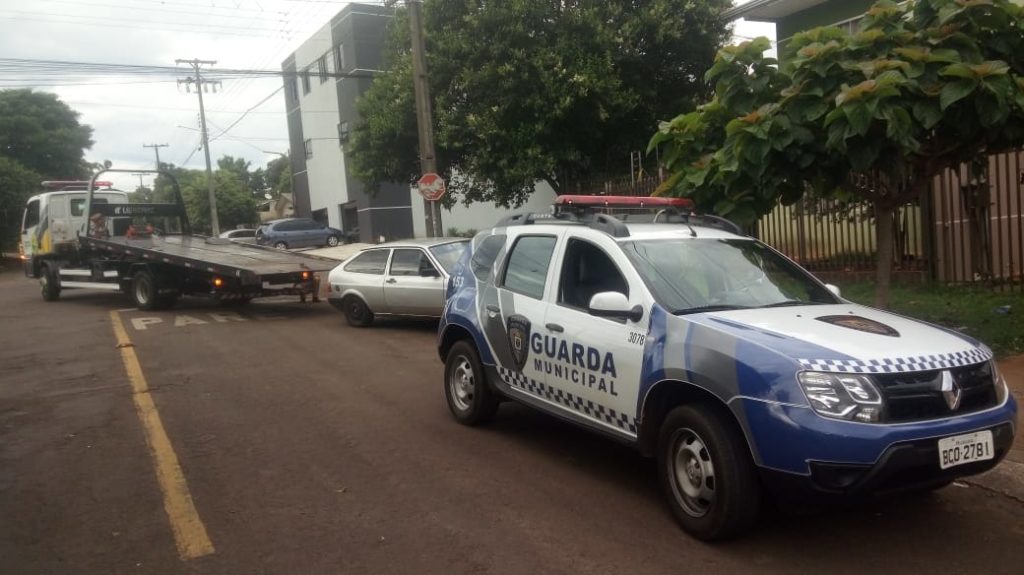 Carro é recuperado pela Guarda Municipal