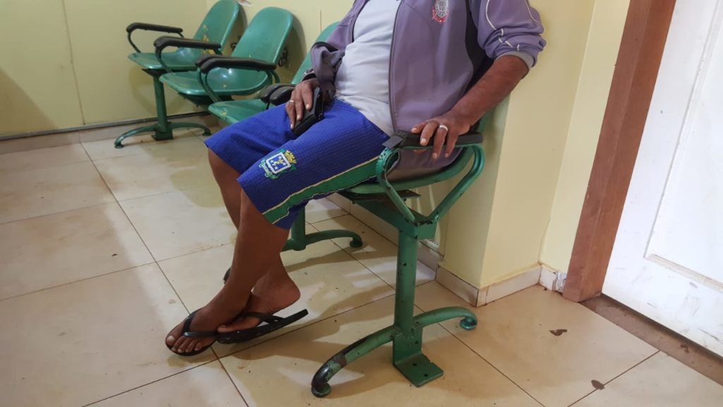PM encaminha detido por violência doméstica para a delegacia