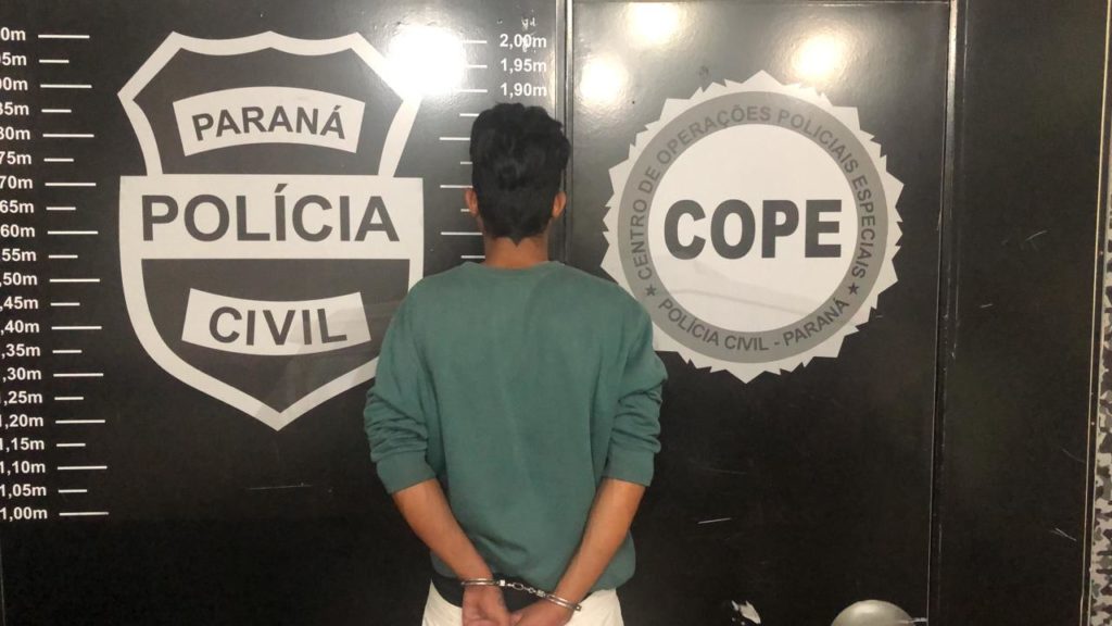 Com apoio do COPE, GDE prende homem que era procurado por crime de roubo