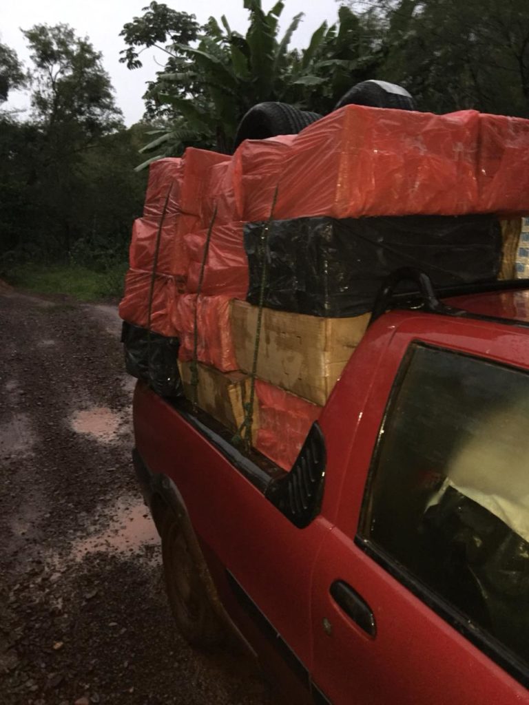 Operação Hórus realiza prisão e apreende um veículo carregado com cigarros paraguaios
