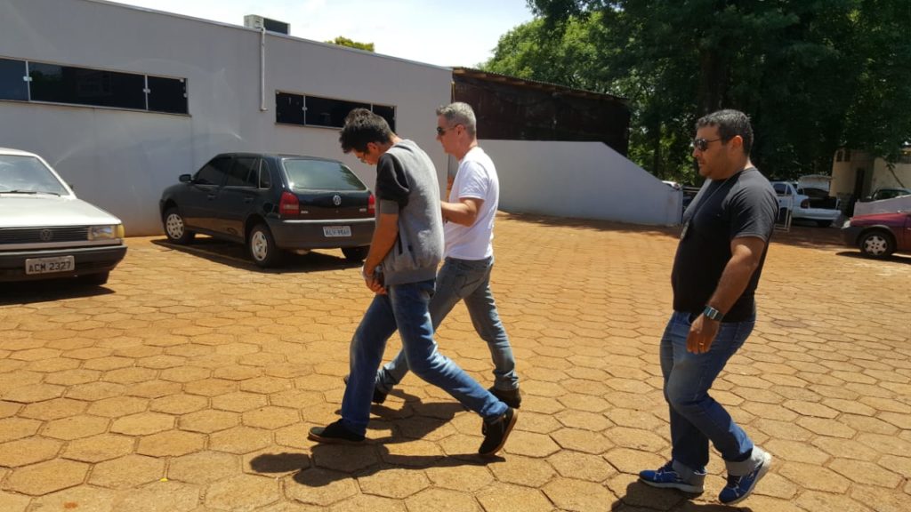 Acusado de matar Luciana Rodrigues Ramos passa por exame de corpo de delito no IML