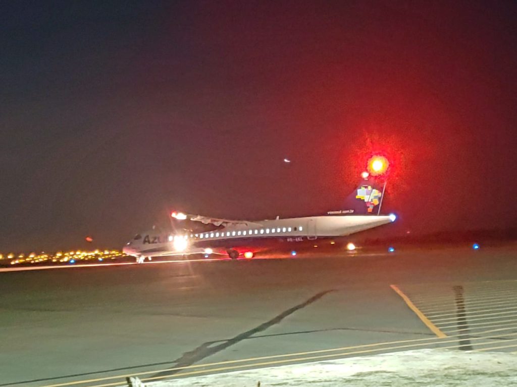 Primeiro voo direto entre Cascavel e Porto Alegre pela Azul tem boa ocupação